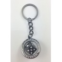 metal key chain, key ring