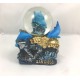 Polyresin stand- snow globe